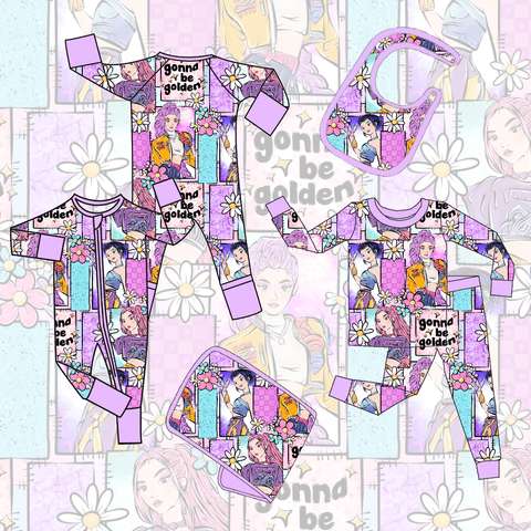 Cpc Certified Whatnot Ready To Ship Bamboo Viscose Baby Pajamas Soft Random Size And Print Baby Zipper Wholesale Blind Box Custom Supplier