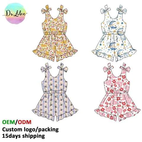 Bespoke Kid Bamboo Pajama Set Custom Supplier