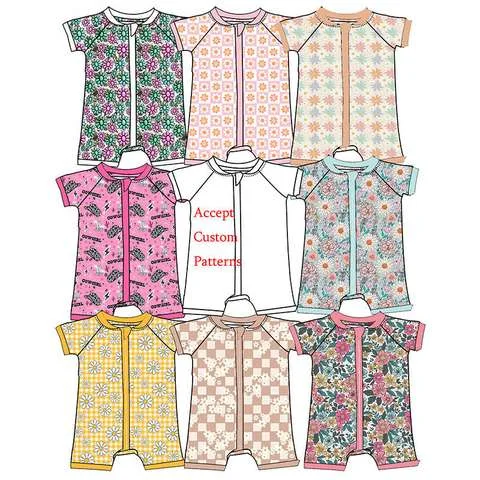 Cpsia Compliant Bamboo Fiber Baby Pajamas Private Label Exporter