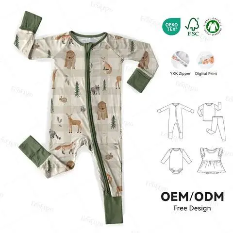 Bespoke Secret Stock Receive Baby Bamboo Pajamas Character Items Baby Shortie Random Size And Color Zippy For Kids Cpsia Compliant Wholesale