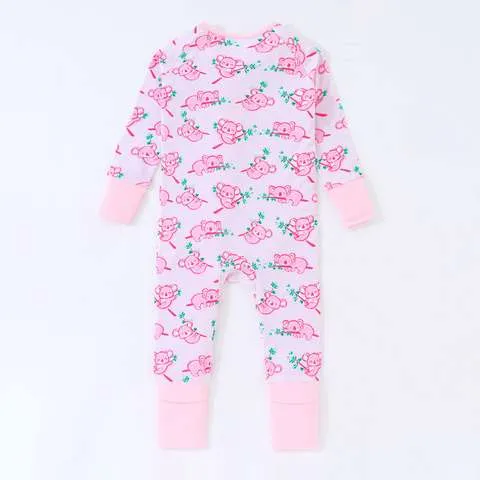 Cpsia Compliant Custom Printed Bamboo Newborn Girls39 Print Roupa Infant Infantil Jumpsuit Romper Babyclothes Oekotex 100 Wholesale