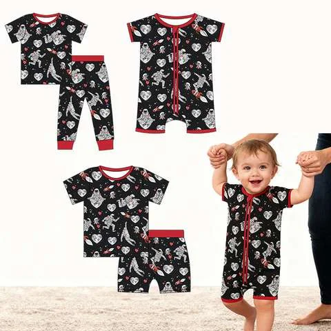 Oekotex 100 Infant Bamboo Baby Pajamas Tailormade Oem