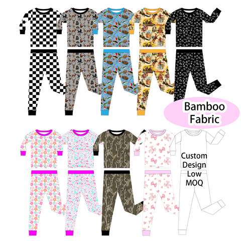 Oekotex 100 Infant Bamboo Baby Pajamas Tailormade Oem