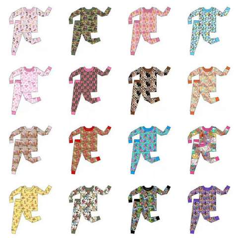 Cpsia Compliant Random Mix Bamboo Wholesale Baby Pajamas Gots Organic Vendor