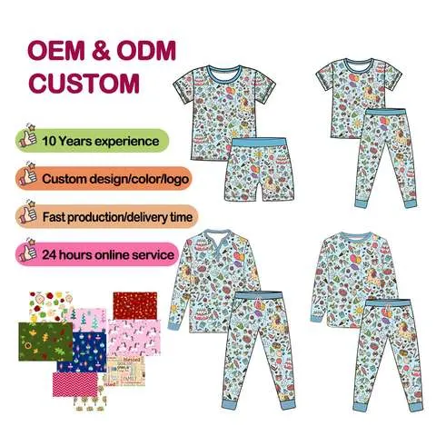 Cpsia Compliant Bamboo Pajamas Grinch Bespoke Oem