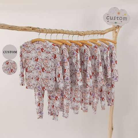 Oekotex 100 Star Bamboo Kid Pajama Cpsia Compliant Oem