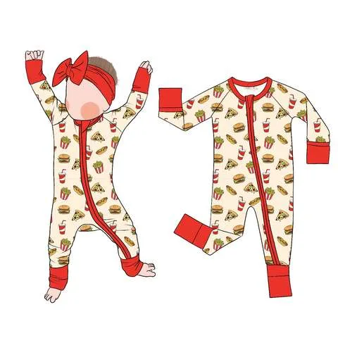 Custom Whatnot Ready To Ship Bamboo Pajamas Mystery Box Character Print Baby Pajamas Bamboo Wholesale Rts Blind Box Private Label Vendor