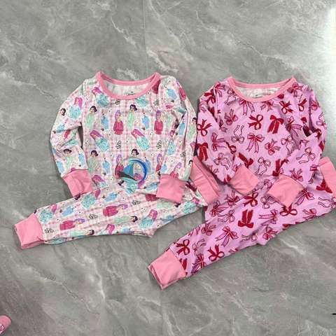 Tailormade Bamboo Pajamas Children Private Label Wholesale