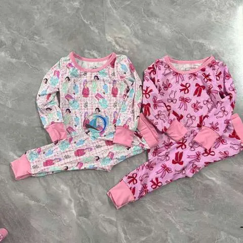 Tailormade Bamboo Pajamas Children Private Label Wholesale
