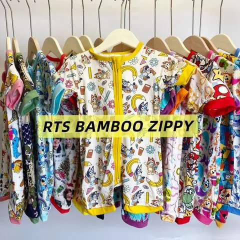 Cpsia Compliant Women Bamboo Pajama Wholesale Flower Bow Family Pajamas Bamboo Fabric Pink Print Matching Sleepwear Custom Manufacturer