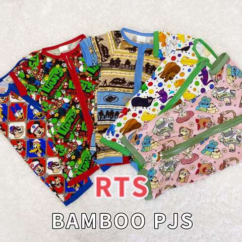 Bespoke Bamboo Pajamas 5T Boys Zippies Oekotex 100 Exporter