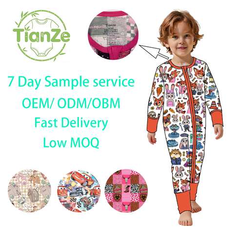 Gots Organic Baby Bamboo Pajamas Romper Bespoke Manufacturer