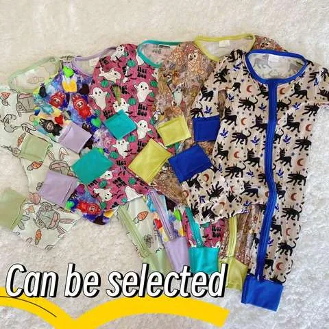 Astm F963 Aircraft Print Baby Jumpsuit Pajamas Zipper Bespoke Vendor