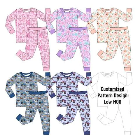 Gots Organic Bamboo Sleepwear Odm Oem