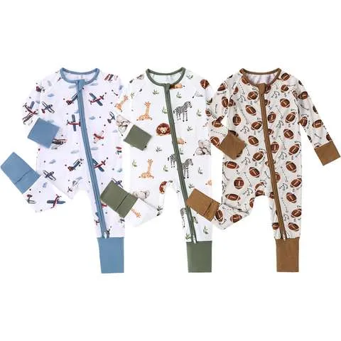Private Label Children Bamboo Fibre Pajamas Custom Manufacturer