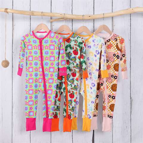 Private Label Children Bamboo Fibre Pajamas Custom Manufacturer